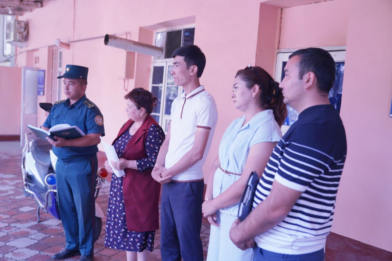 Mahallalarda xavfsiz muhitni yaratish boʻyicha amalga oshirilayotgan ishlar manzilli oʻrganildi