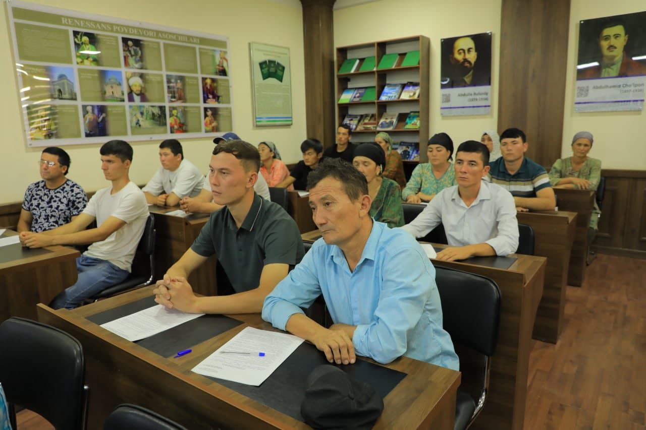 Xizmatga yangi qabul qilingan harbiylashtirilgan nazoratchilar hamda ularning ota-onalari bilan uchrashuv tashkil etildi