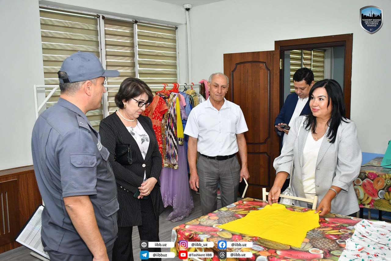 Toshkent shahar IIBB Jamoatchilik kengashi aʼzolari poytaxt IIBB Huquqbuzarliklar profilaktikasi boshqarmasi Voyaga yetmaganlarga ijtimoiy-huquqiy yordam koʻrsatish markazi faoliyati bilan yaqindan tanishdi