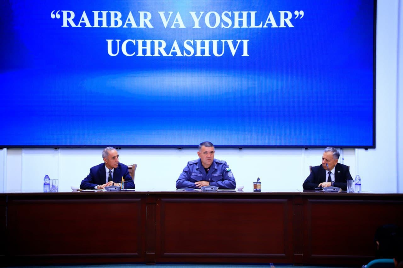 The Samarkand State University hosted a meeting of "Leaders and Youth"