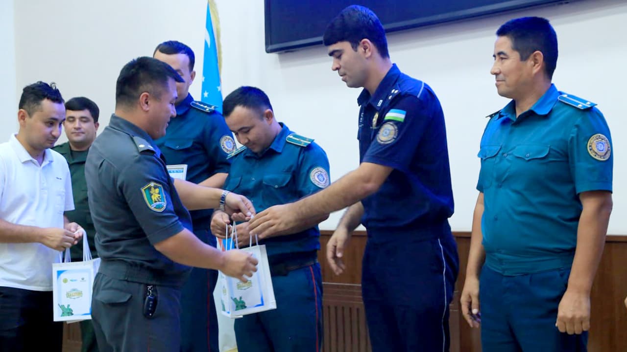 Kashkadarya regional Department of Internal Affairs won the "Zakovat" Intellectual Game
