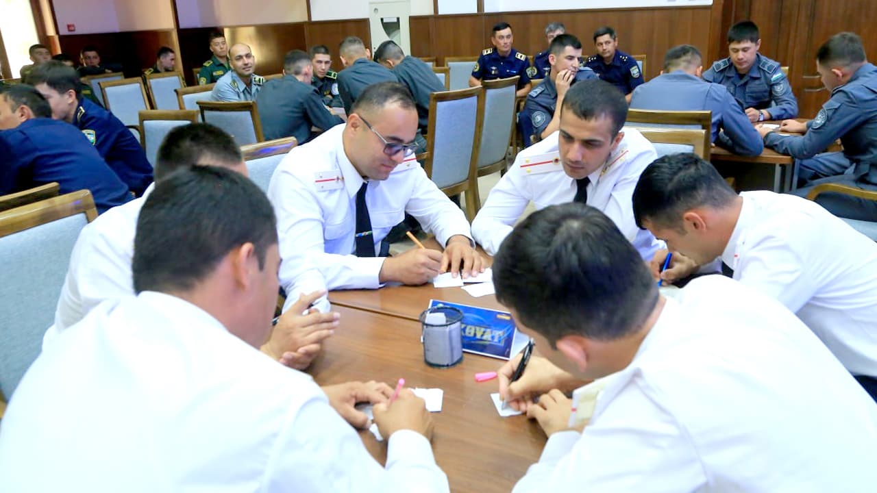 Kashkadarya regional Department of Internal Affairs won the "Zakovat" Intellectual Game
