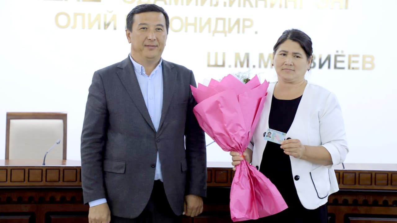 Citizenship of Uzbekistan granted to a group of individuals in the Republic of Karakalpakstan