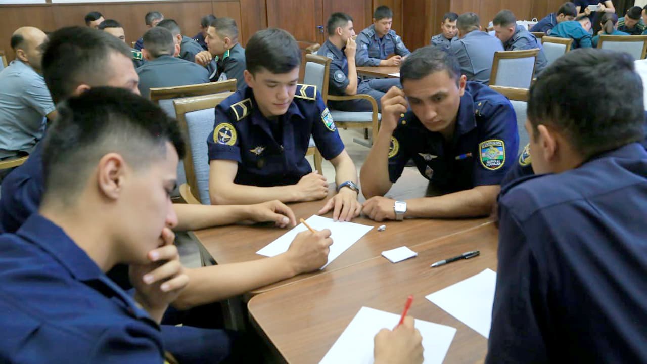 Kashkadarya regional Department of Internal Affairs won the "Zakovat" Intellectual Game