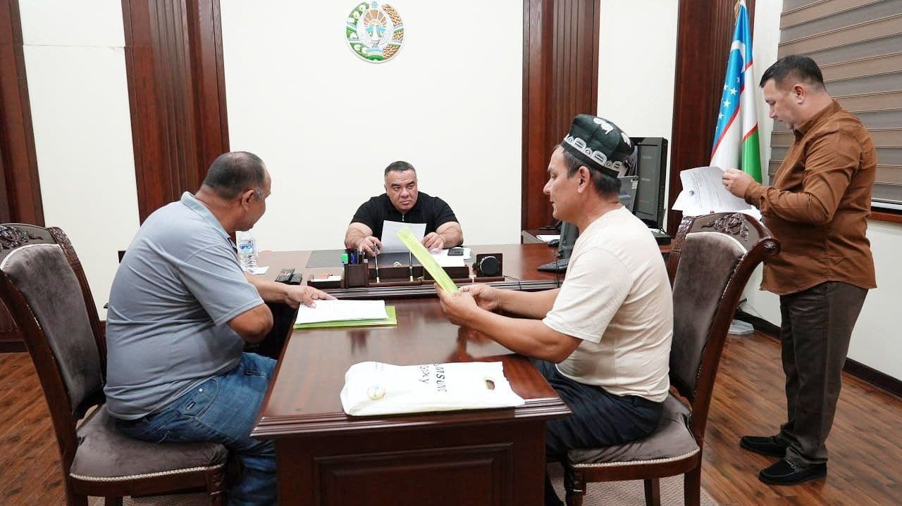Руководством УВД Андижанской области организован очередной личный прием граждан