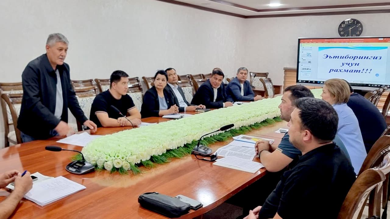 The Khorezm region hosted the Regional Commission on Combating Human Trafficking and Promoting Decent Employment