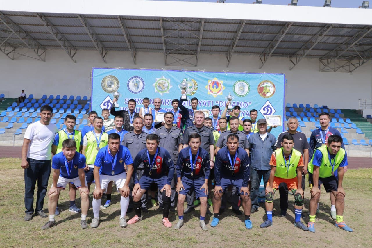 В Сурхандарье прошли областные соревнования по мини-футболу среди сотрудников правоохранительных органов