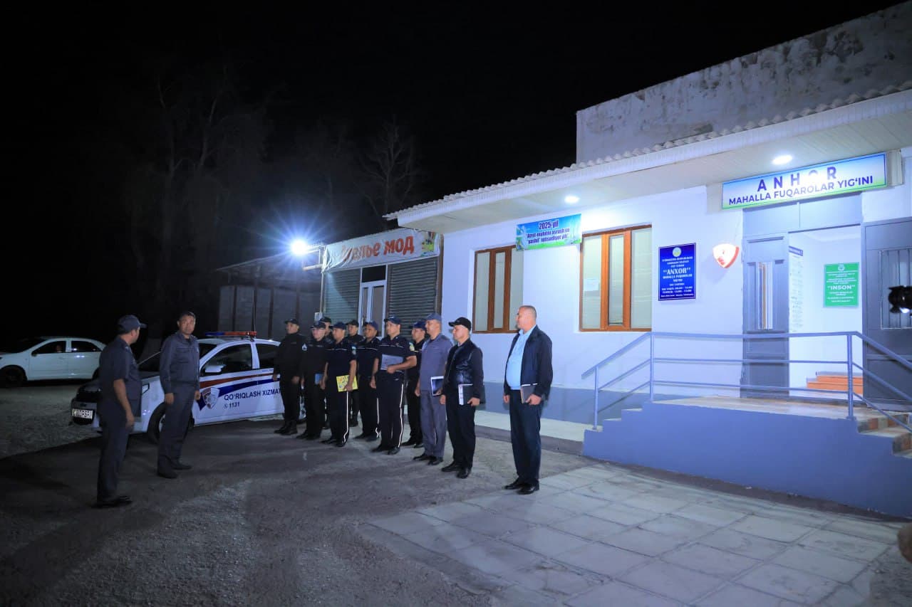 Namangan viloyati Pop tumanida IIB rahbariyati boshchiligida navbatdagi oʻrganish ishlari olib borildi