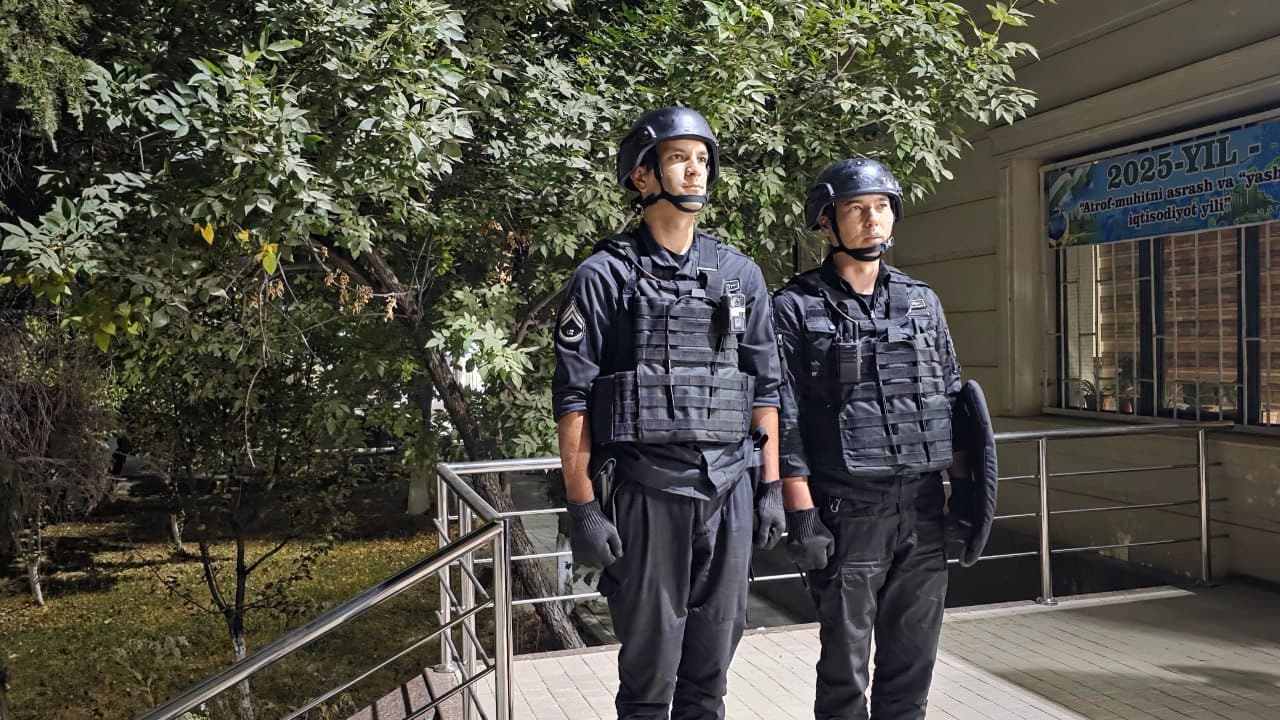 Sirdaryo viloyati IIB boshligʻi Oqoltin tumanida profilaktik ishlar bilan tanishdi