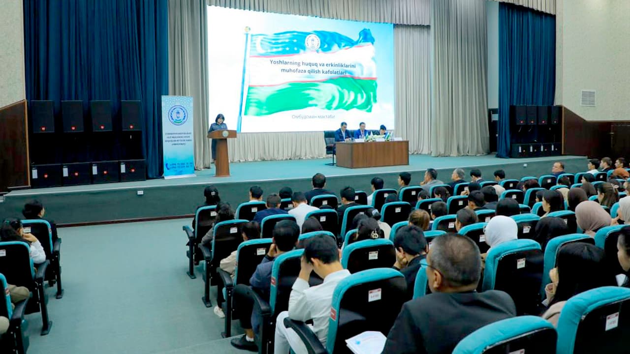 Toshkent davlat agrar universitetida “Yoshlarning huquq va erkinliklarini muhofaza qilish kafolatlari” mavzusida “Ombudsman maktabi” uchrashuvi boʻlib oʻtdi
