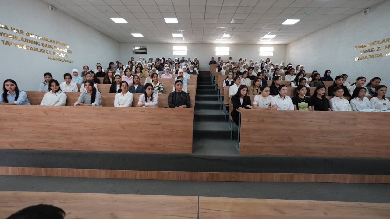 Qoʻqon universiteti Andijon filialida tazyiq va zoʻravonlikning oldini olish hamda yoshlarni turli yot gʻoyalar taʼsiridan asrashga qaratilgan targʻibot tadbiri oʻtkazildi