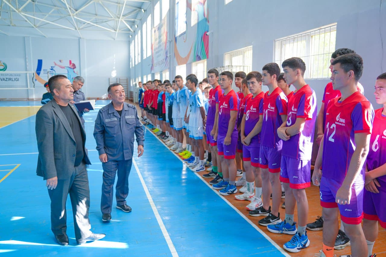 В Кашкадарьинской области в рамках реализации реформ по развитию волейбола определены практические меры