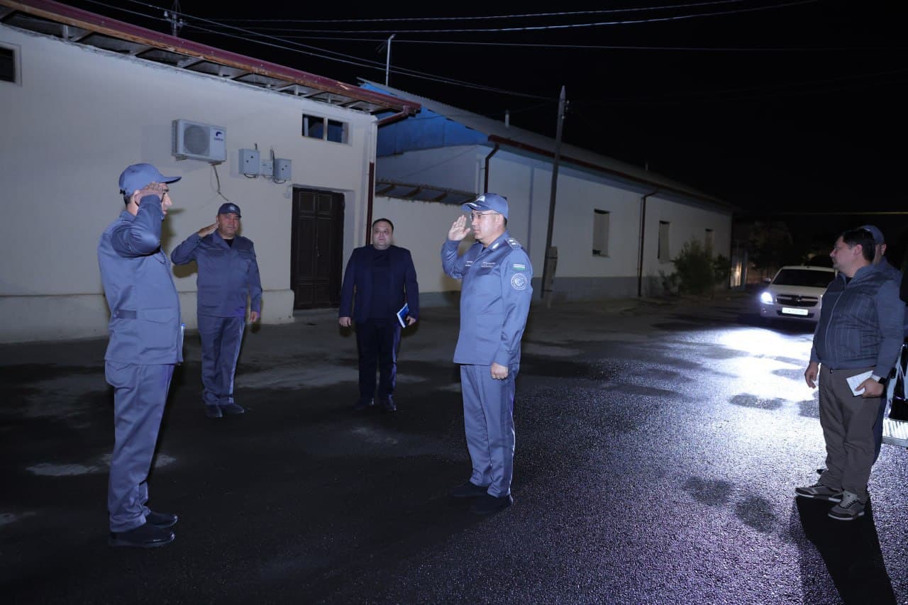 Ички ишлар вазирлиги ишчи гуруҳи томонидан пойтахт бўйлаб ўрганиш ишлари давом этмоқда