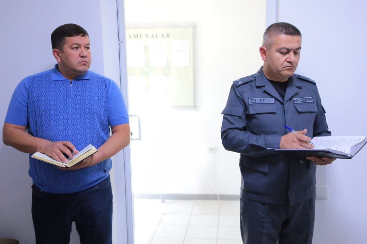 Samarqand viloyati Ichki ishlar boshqarmasida navbatdagi fuqarolar qabuli oʻtkazildi