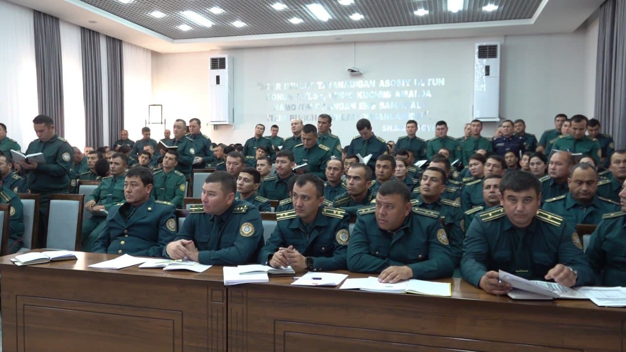 Sirdaryo viloyatida profilaktika inspektorlarining xizmat faoliyatini tashkil etish boʻyicha oʻquv seminari oʻtkazildi