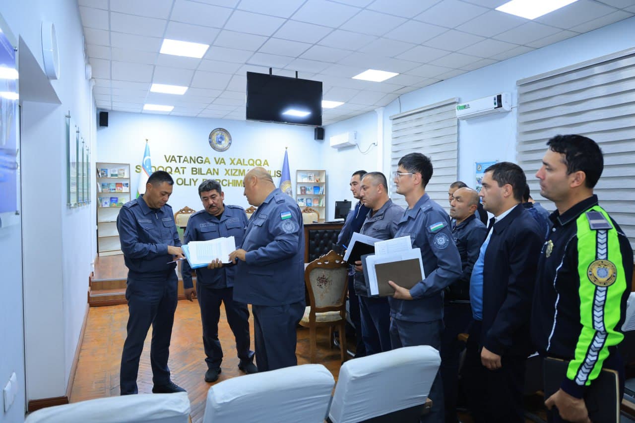 Namanganda jinoyatchilikka qarshi kurash va jamoat xavfsizligini taʼminlash choralari muhokama qilindi