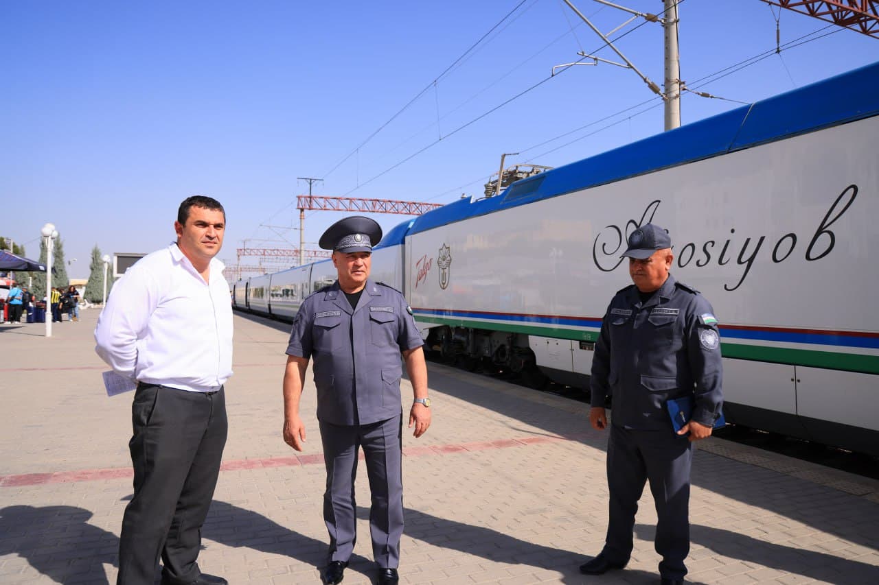 Priority tasks were identified for employees of the Bukhara Regional Transport Security Department