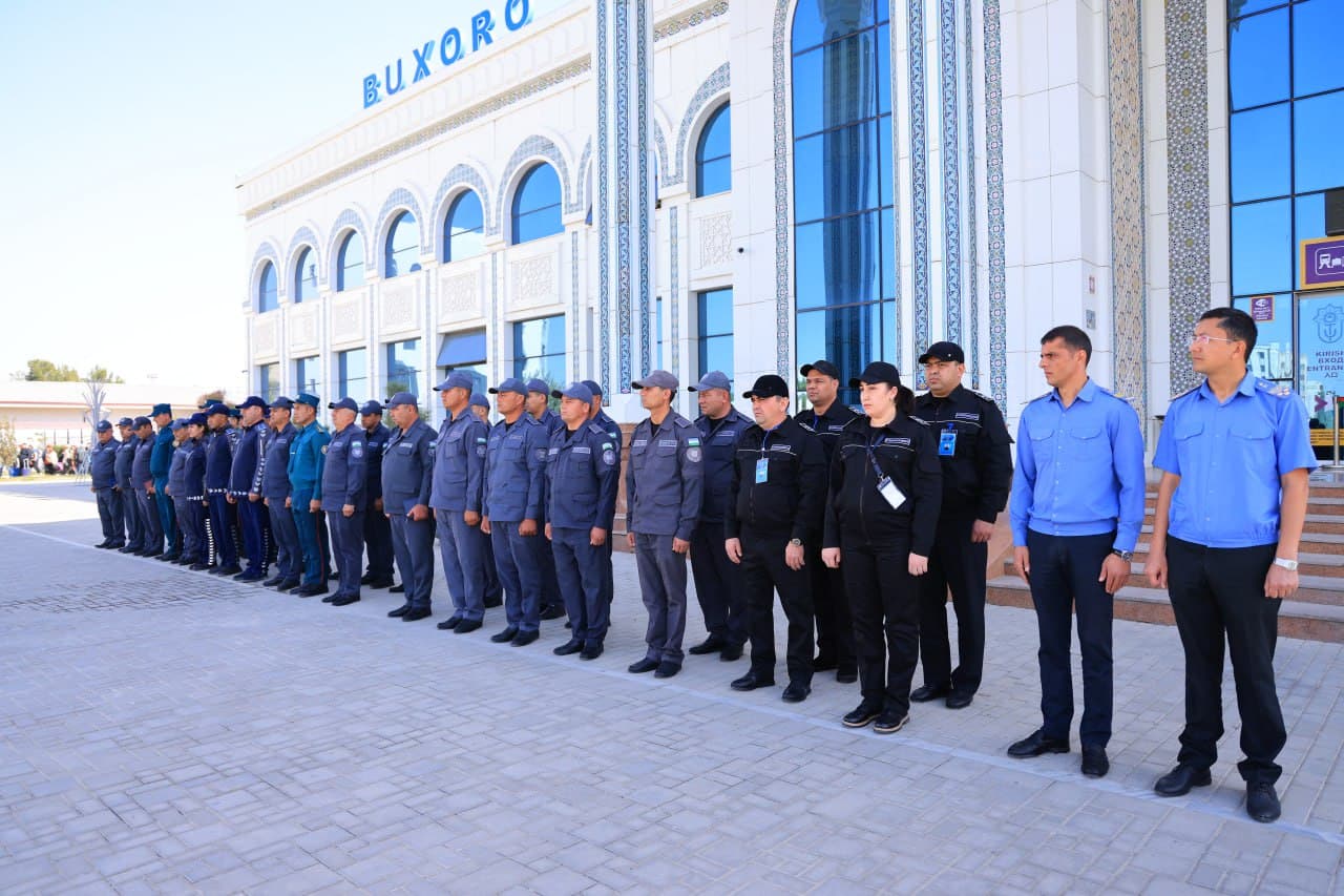 Priority tasks were identified for employees of the Bukhara Regional Transport Security Department