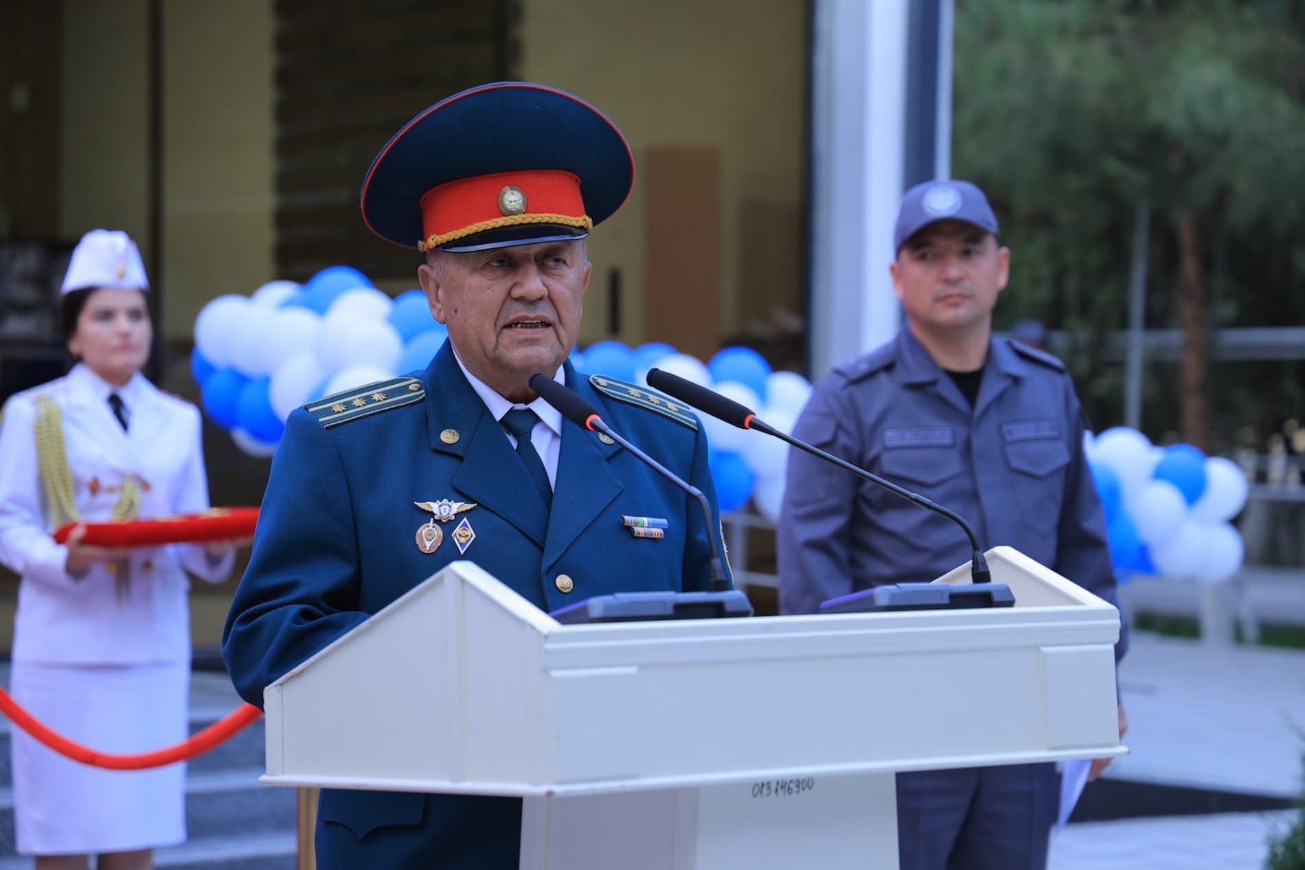 Здоровье сотрудников органов внутренних дел - залог эффективности службы. Капитально отремонтирован и сдан в эксплуатацию госпиталь при медицинском отделе УВД Бухарской области