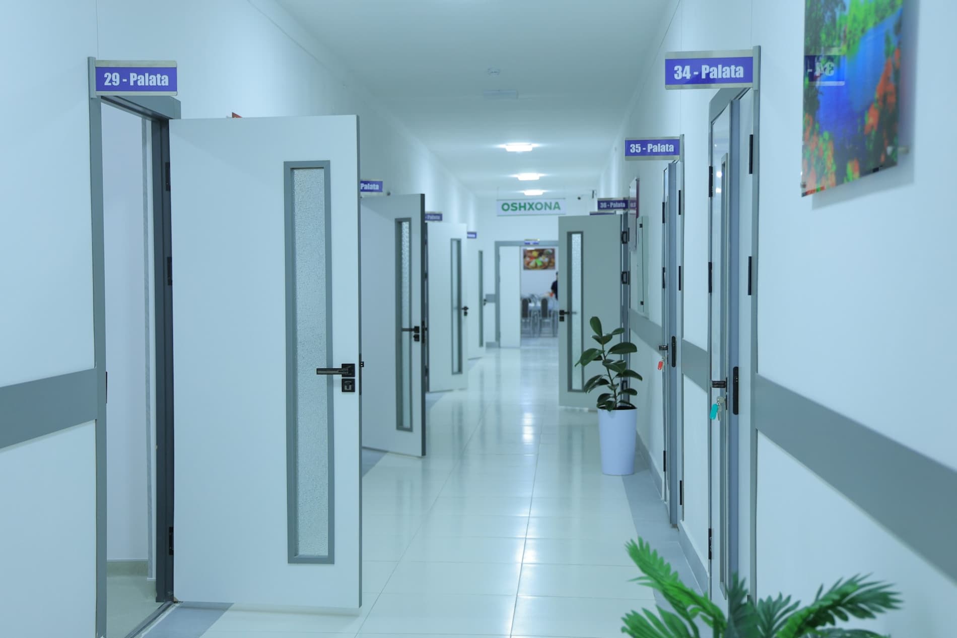 Здоровье сотрудников органов внутренних дел - залог эффективности службы. Капитально отремонтирован и сдан в эксплуатацию госпиталь при медицинском отделе УВД Бухарской области