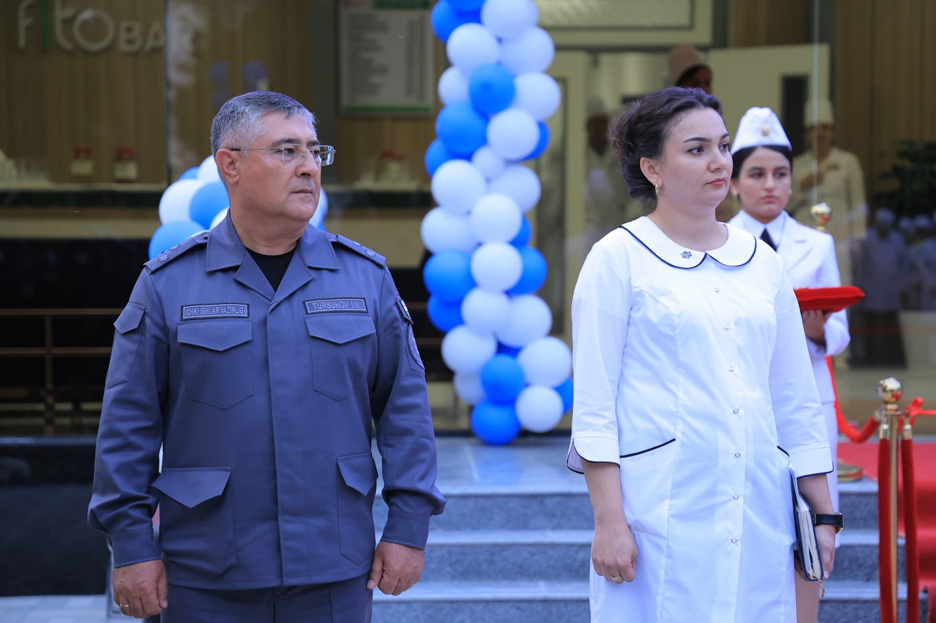 Здоровье сотрудников органов внутренних дел - залог эффективности службы. Капитально отремонтирован и сдан в эксплуатацию госпиталь при медицинском отделе УВД Бухарской области