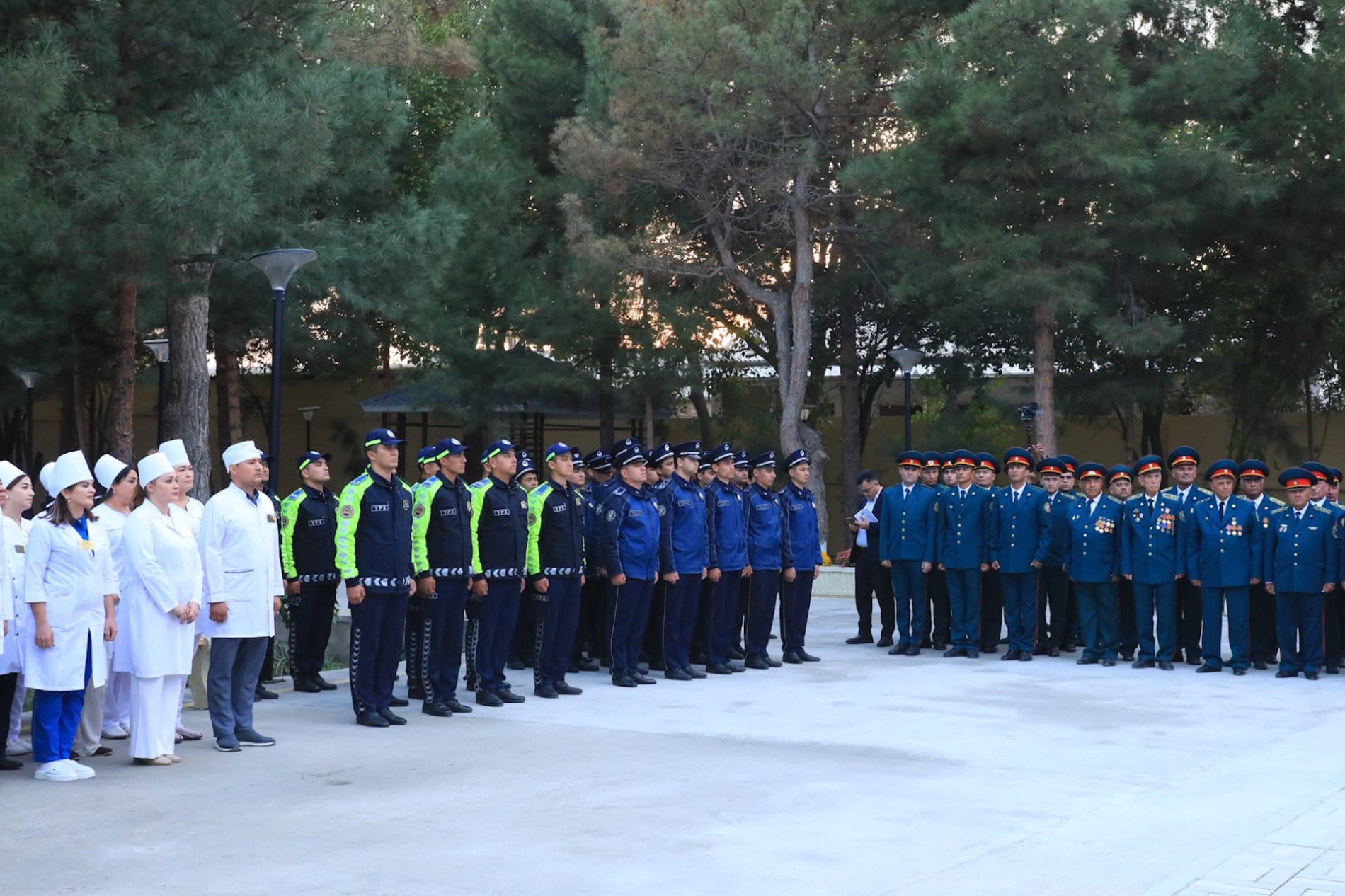 Здоровье сотрудников органов внутренних дел - залог эффективности службы. Капитально отремонтирован и сдан в эксплуатацию госпиталь при медицинском отделе УВД Бухарской области