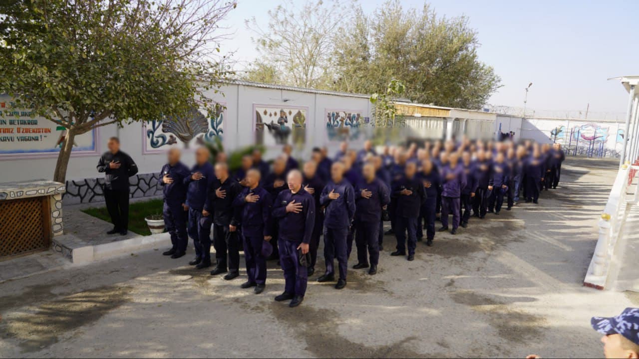 Руководство Министерства внутренних дел ознакомилось с работой, осуществляемой в исправительном учреждении №5, расположенном в Навоийской области