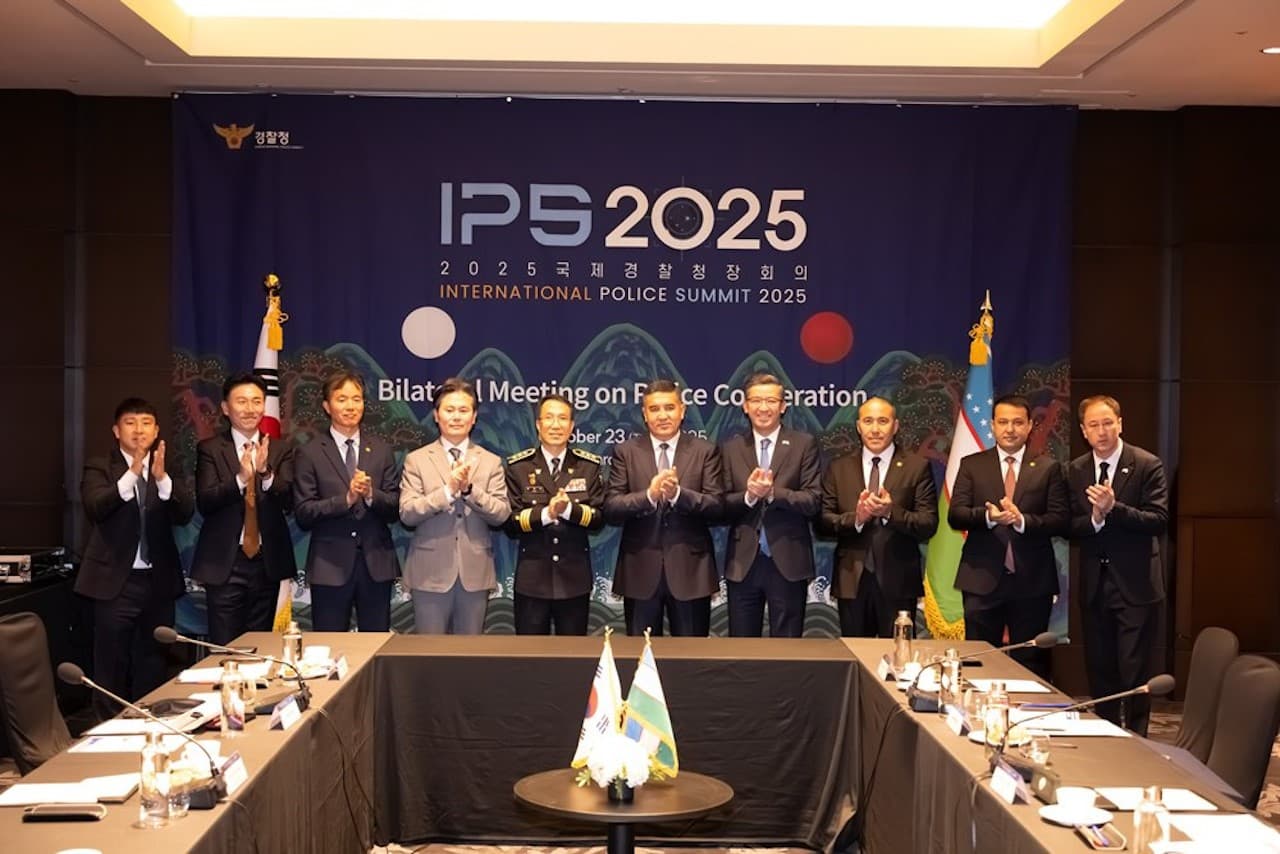 Инновационные решения в международном сотрудничестве и борьбе с преступностью: делегация Министерства внутренних дел Республики Узбекистан приняла участие в традиционном Международном полицейском саммите в Сеуле Республики Корея