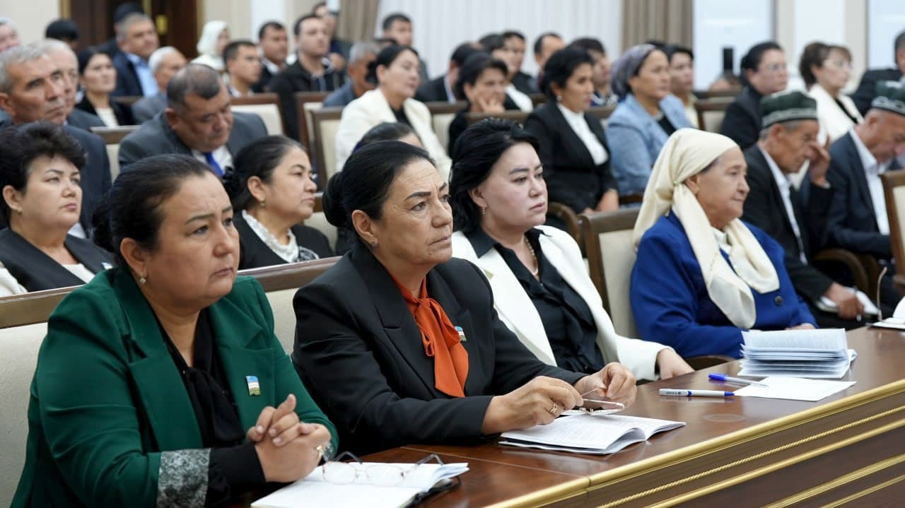 Руководство УВД Андижанской области отчиталось на сессии областного Кенгаша народных депутатов