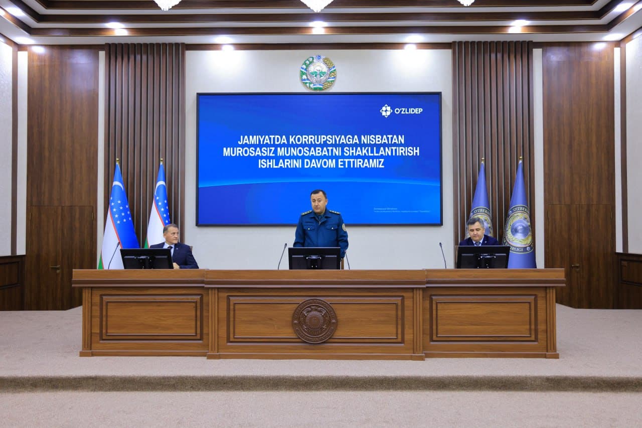 В Управлении внутренних дел Наманганской области состоялся круглый стол, посвященный вопросам борьбы с коррупцией