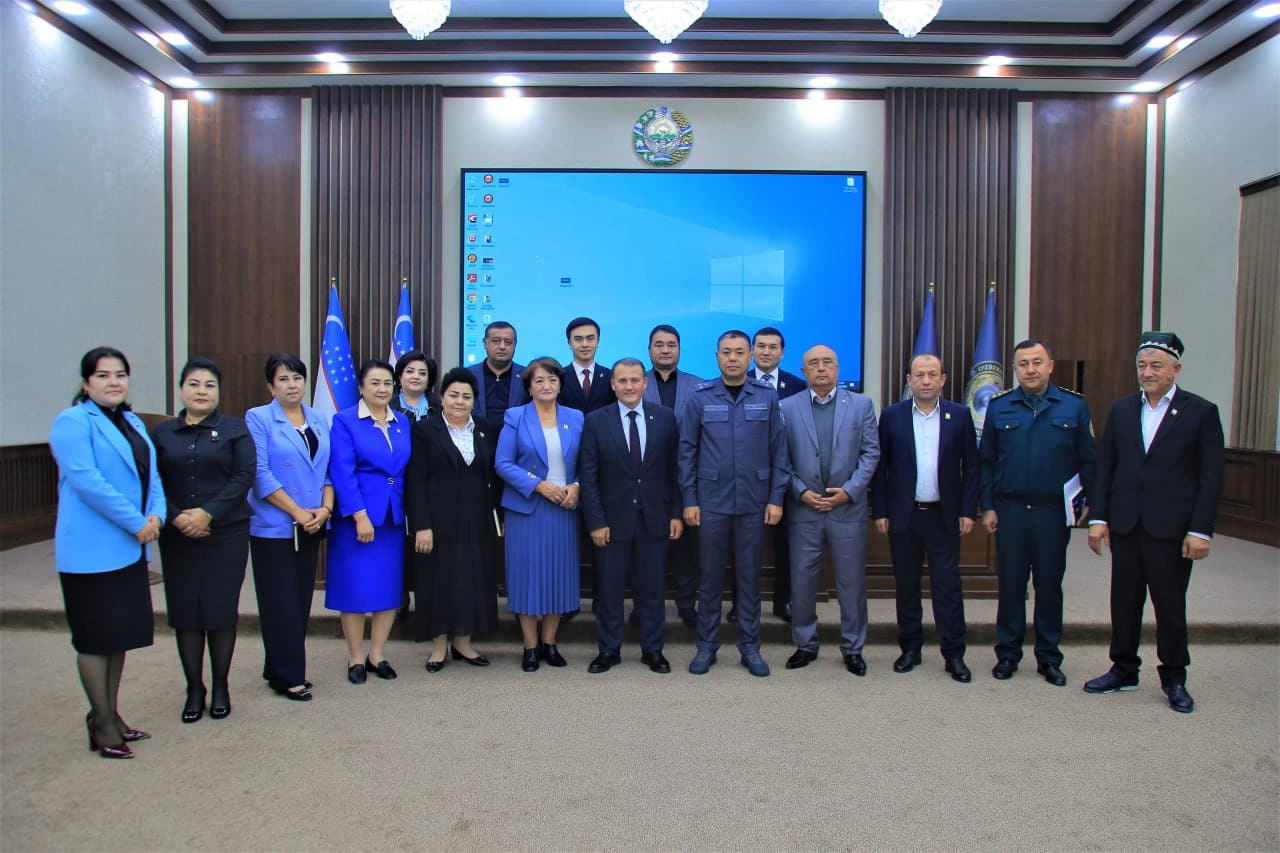 В Управлении внутренних дел Наманганской области состоялся круглый стол, посвященный вопросам борьбы с коррупцией