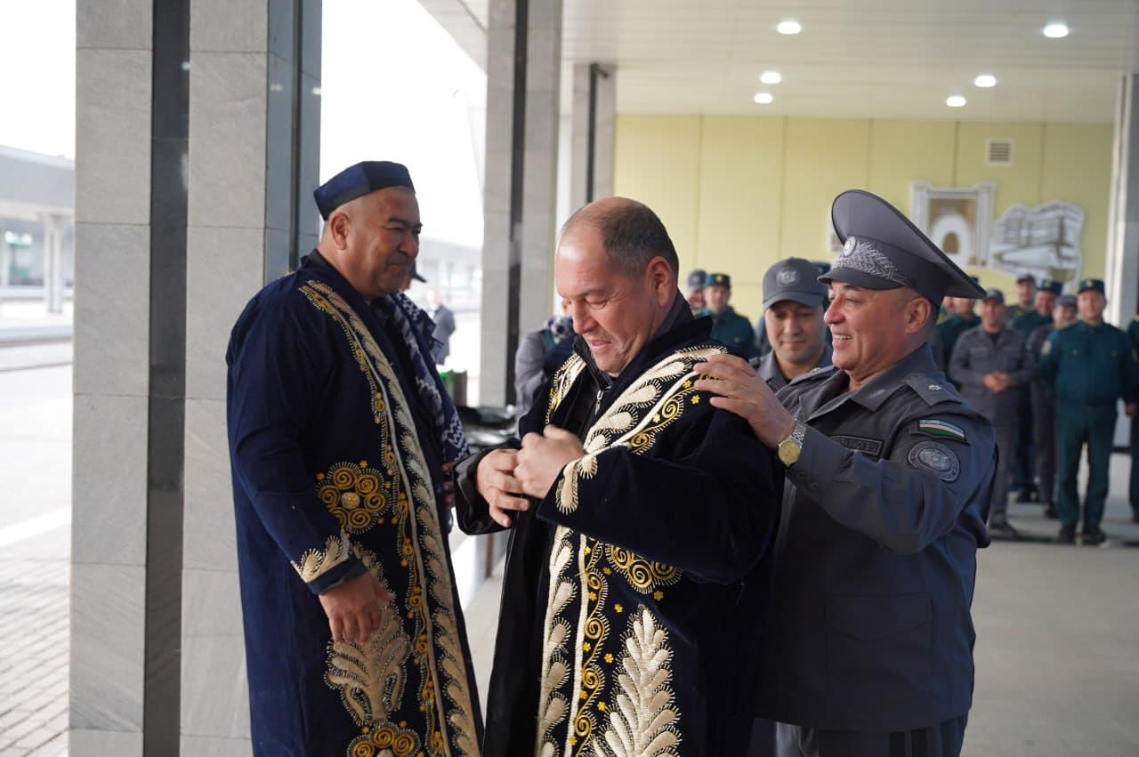 Руководством МВД перед сотрудниками Управления обеспечения безопасности на железнодорожном транспорте Ташкентского региона поставлен ряд задач