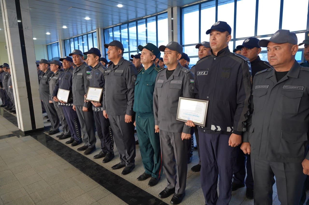 Руководством МВД перед сотрудниками Управления обеспечения безопасности на железнодорожном транспорте Ташкентского региона поставлен ряд задач