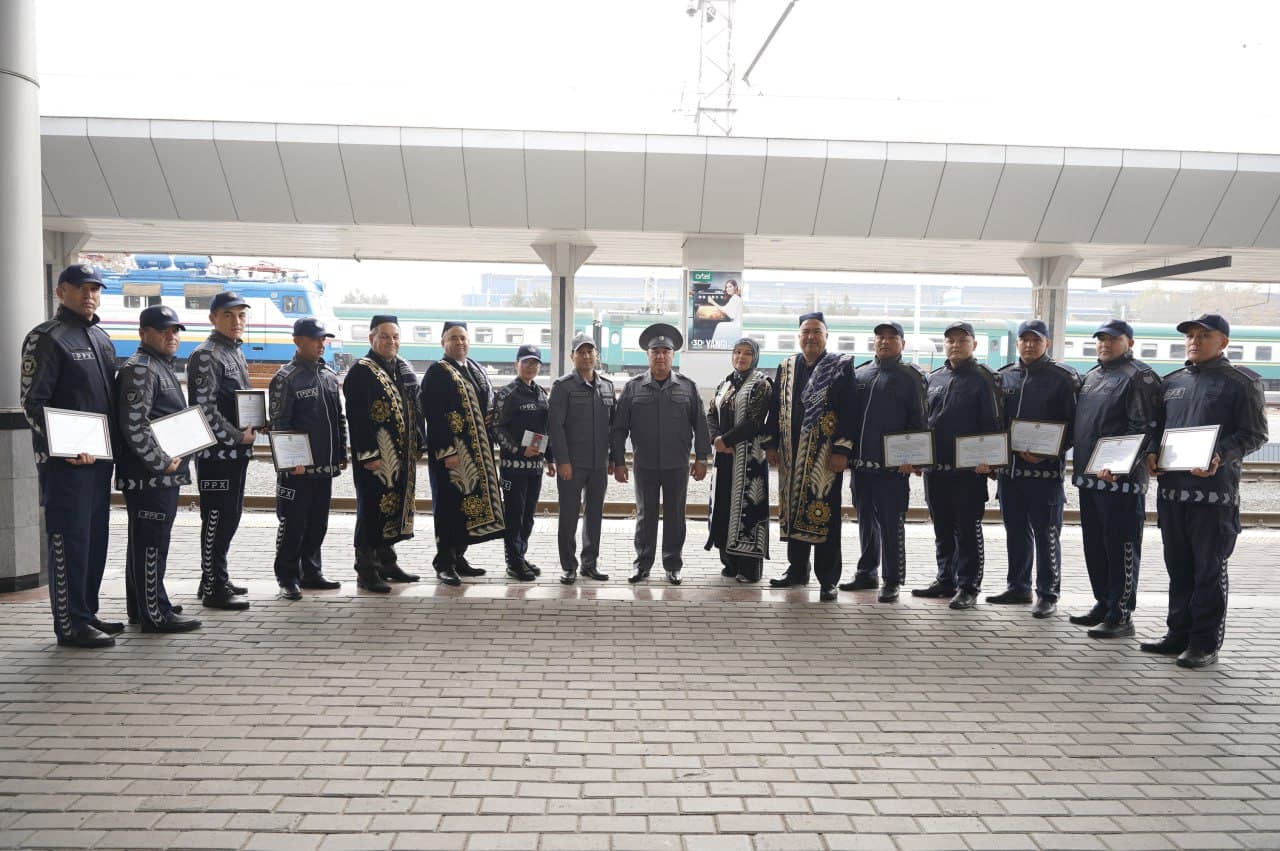 Руководством МВД перед сотрудниками Управления обеспечения безопасности на железнодорожном транспорте Ташкентского региона поставлен ряд задач