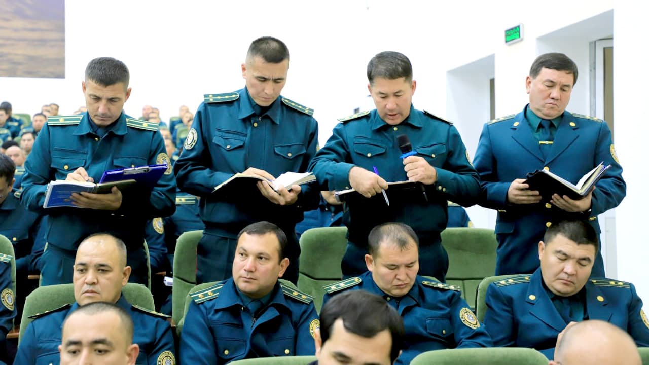 Qoraqalpogʻiston Respublikasi Ichki ishlar vazirligida Oʻzbekiston Respublikasi Ichki ishlar vazirligi rahbariyati ishtirokida oʻtgan 9 oy davomida amalga oshirilgan ishlar yuzasidan sarhisob yigʻilishi boʻlib oʻtdi