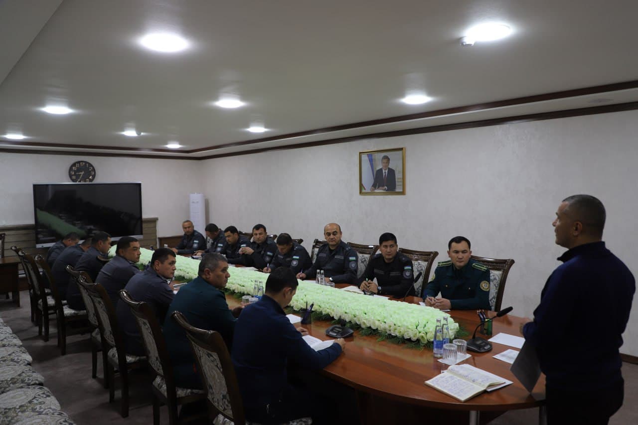 Xorazm viloyatidagi shahar-tuman Ichki ishlar boʻlimlari boshliqlari qisqa muddatli oʻquv mashgʻulotlarida ishtirok etdi