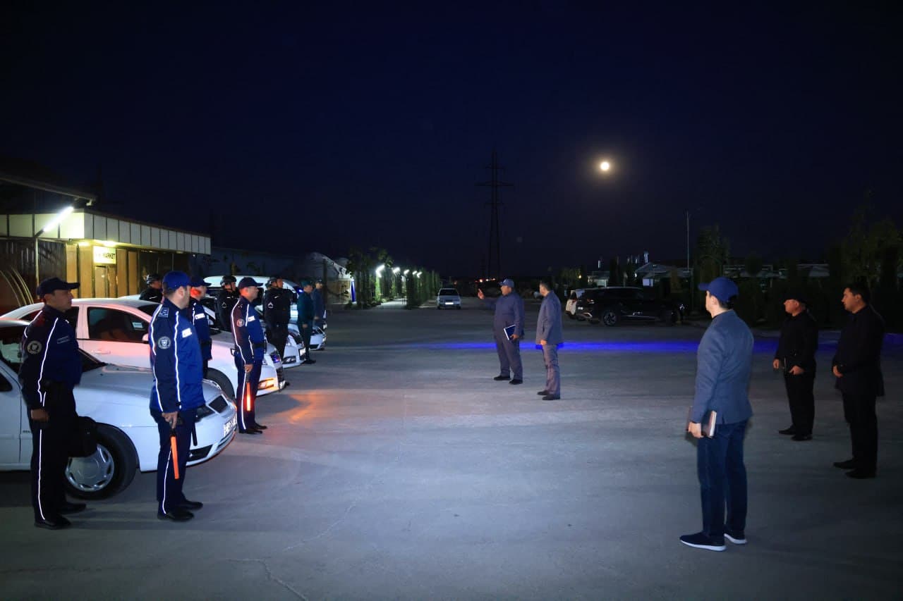 Руководством УВД Наманганской области изучения были продолжены в Папском районе