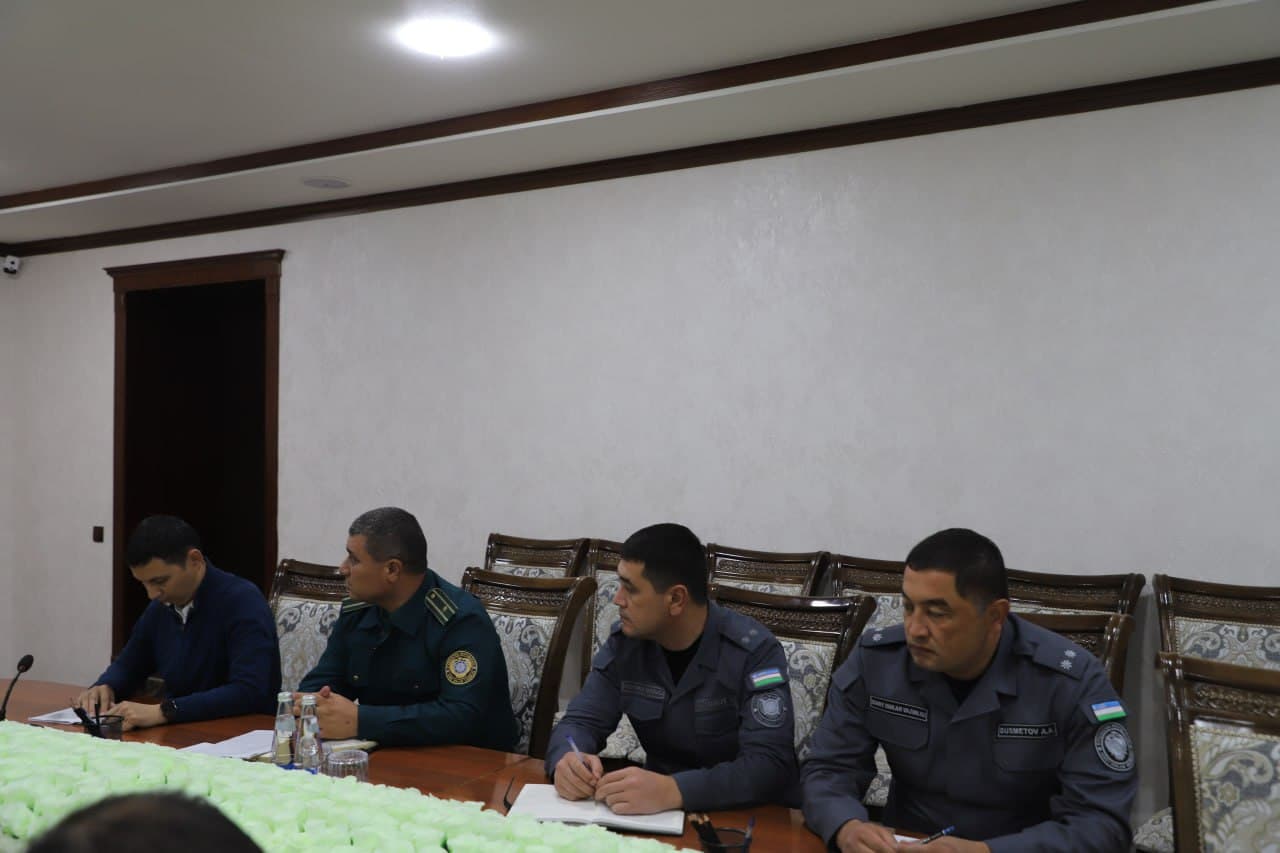 Xorazm viloyatidagi shahar-tuman Ichki ishlar boʻlimlari boshliqlari qisqa muddatli oʻquv mashgʻulotlarida ishtirok etdi