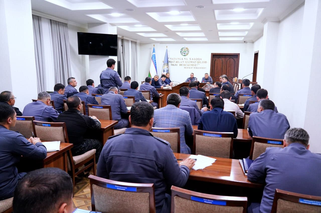 Samarqandda oʻtkazilayotgan xalqaro tadbirlar davomida xavfsizlikni taʼminlash masalasi muhokama etildi