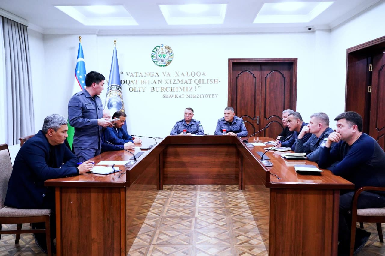 Samarqandda oʻtkazilayotgan xalqaro tadbirlar davomida xavfsizlikni taʼminlash masalasi muhokama etildi