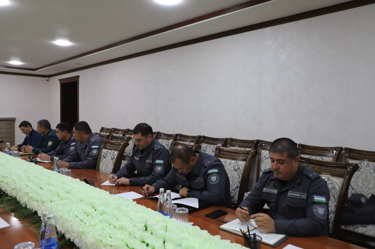 Xorazm viloyatidagi shahar-tuman Ichki ishlar boʻlimlari boshliqlari qisqa muddatli oʻquv mashgʻulotlarida ishtirok etdi