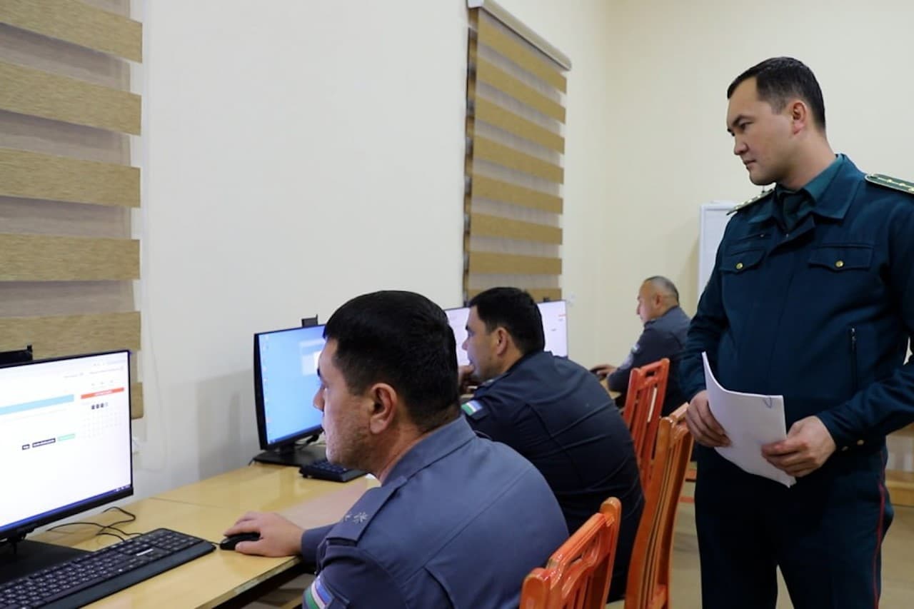 Xorazm viloyatidagi shahar-tuman Ichki ishlar boʻlimlari boshliqlari qisqa muddatli oʻquv mashgʻulotlarida ishtirok etdi