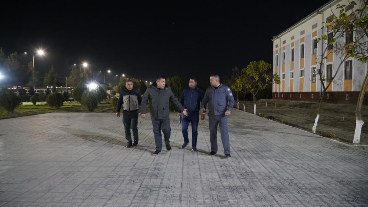 Navoiy viloyati Navbahor tumanidagi oʻrganishlar davomida kriminogen vaziyatni yaxshilash va kuz-qish mavsumiga tayyorgarlik jarayonlari koʻzdan kechirildi