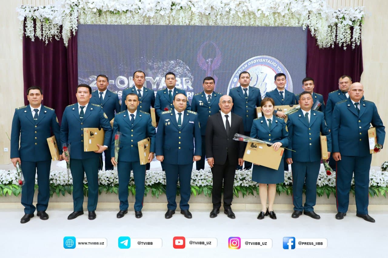 Toshkent viloyati Ichki ishlar organlarining 500 dan ortiq fidoyi xodimlari turli mukofotlar bilan ragʻbatlantirildi