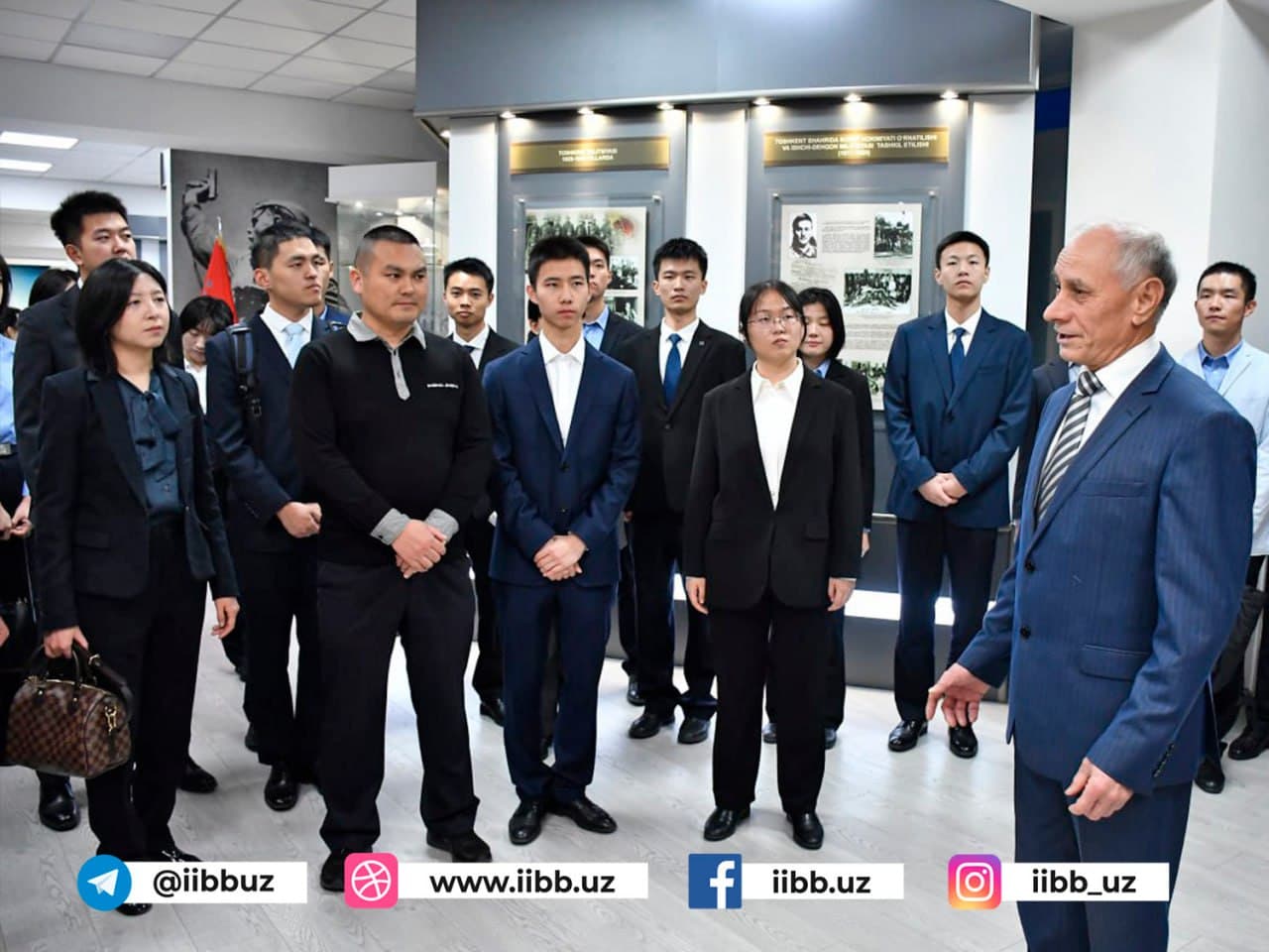 Xitoylik talabalar Toshkent shahar Ichki ishlar bosh boshqarmasi faoliyati bilan tanishdilar