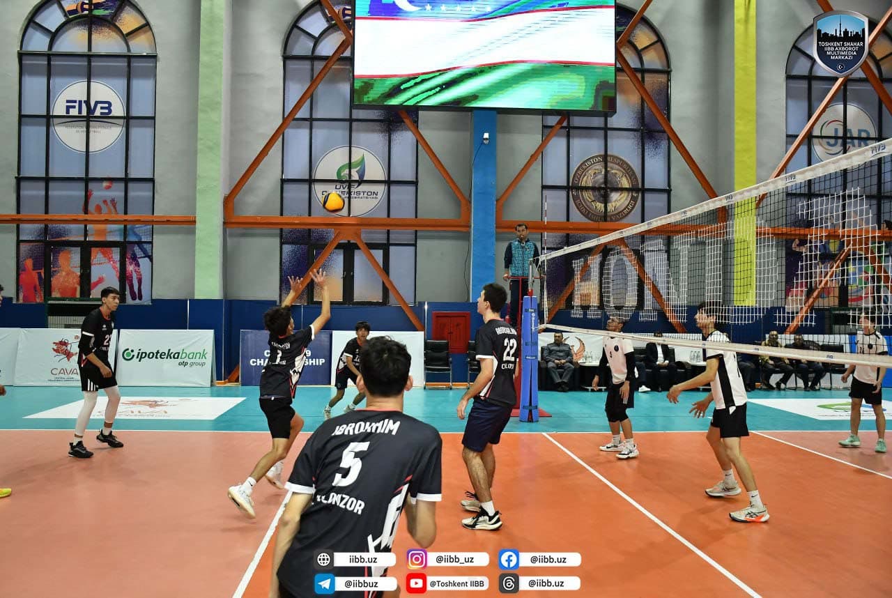 Завершился финальный этап соревнований на "Кубок города Ташкента" по волейболу среди юниоров