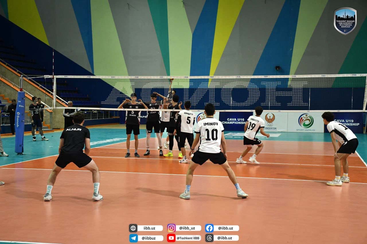 Завершился финальный этап соревнований на "Кубок города Ташкента" по волейболу среди юниоров