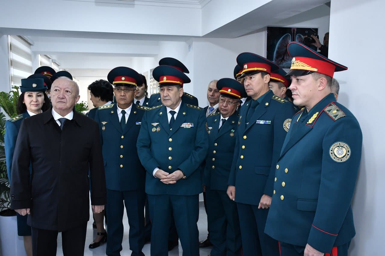 Символ самоотверженного труда, посвященного здоровью человека - для медицинского отдела ГУВД города Ташкента построено новое современное здание, которое было сдано в эксплуатацию накануне Дня медицинских работников