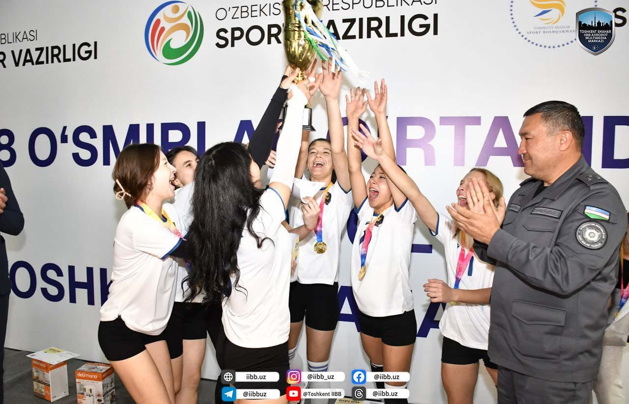 Завершился финальный этап соревнований на "Кубок города Ташкента" по волейболу среди юниоров