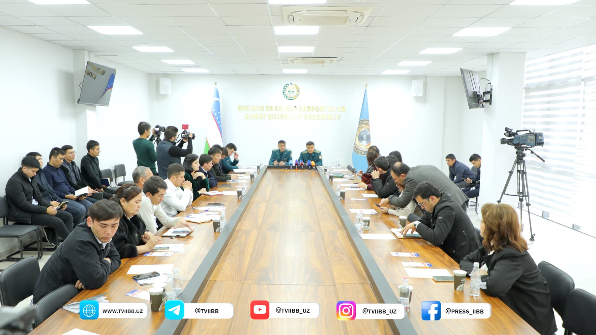 “Kibermadaniyatni yuksaltirish oyligi” doirasida Toshkent viloyati IIBBda matbuot anjumani oʻtkazildi